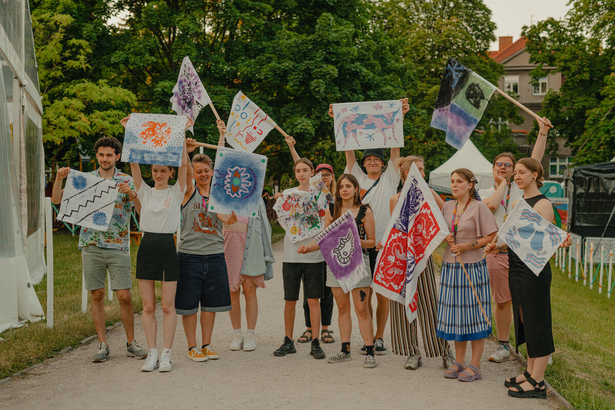 Make Larmo, „Odzyskiwanie miejsc - tworzenie flagi dla miejsca ukochanego”, fot. Artur Nowicki